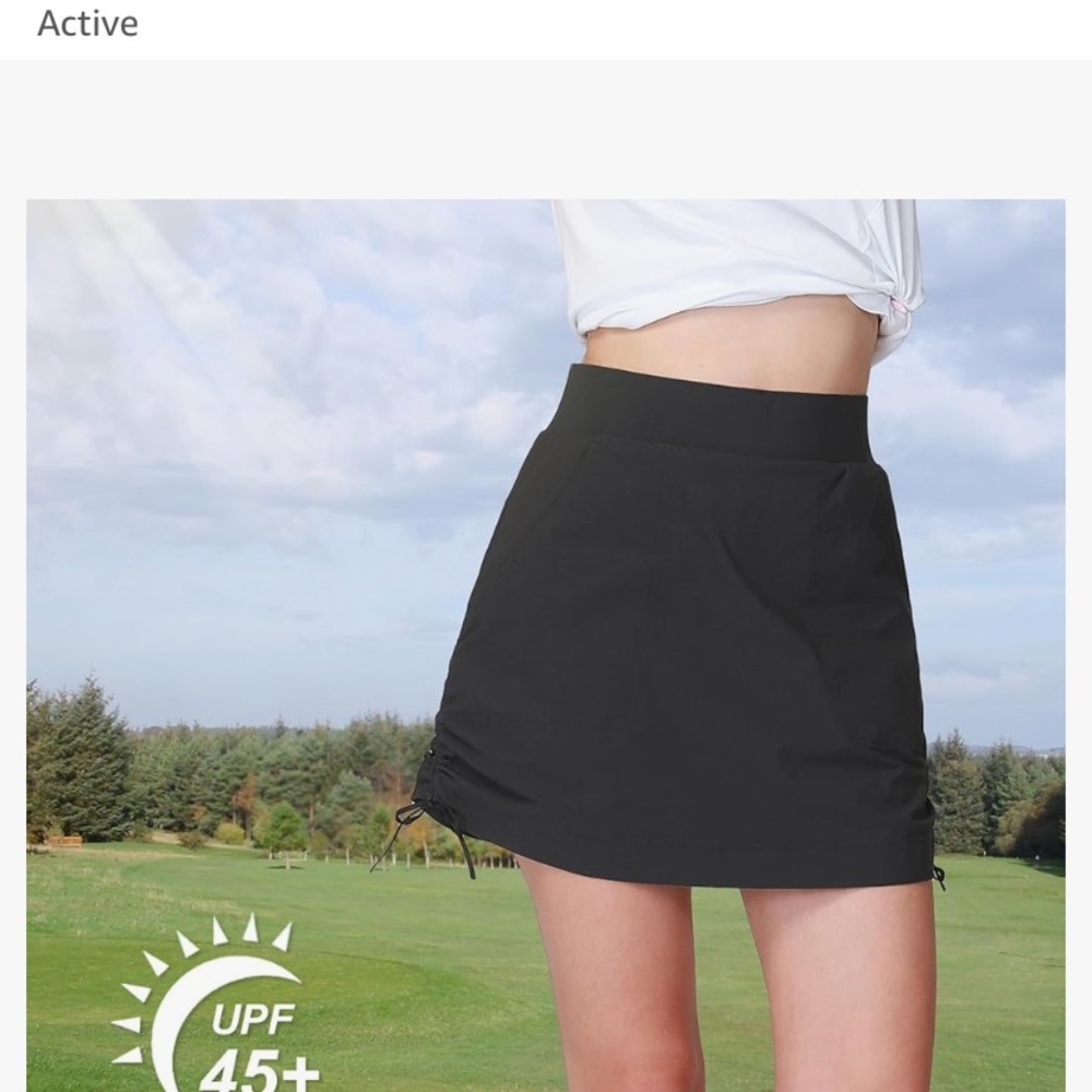 Camel Crown Women's Black Skort XL - Picture 2 of 11